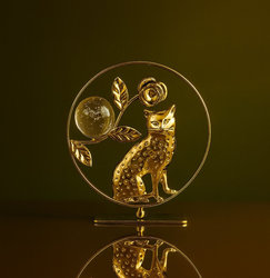 ديكور قطه بلوره [ عبوة 72 ]