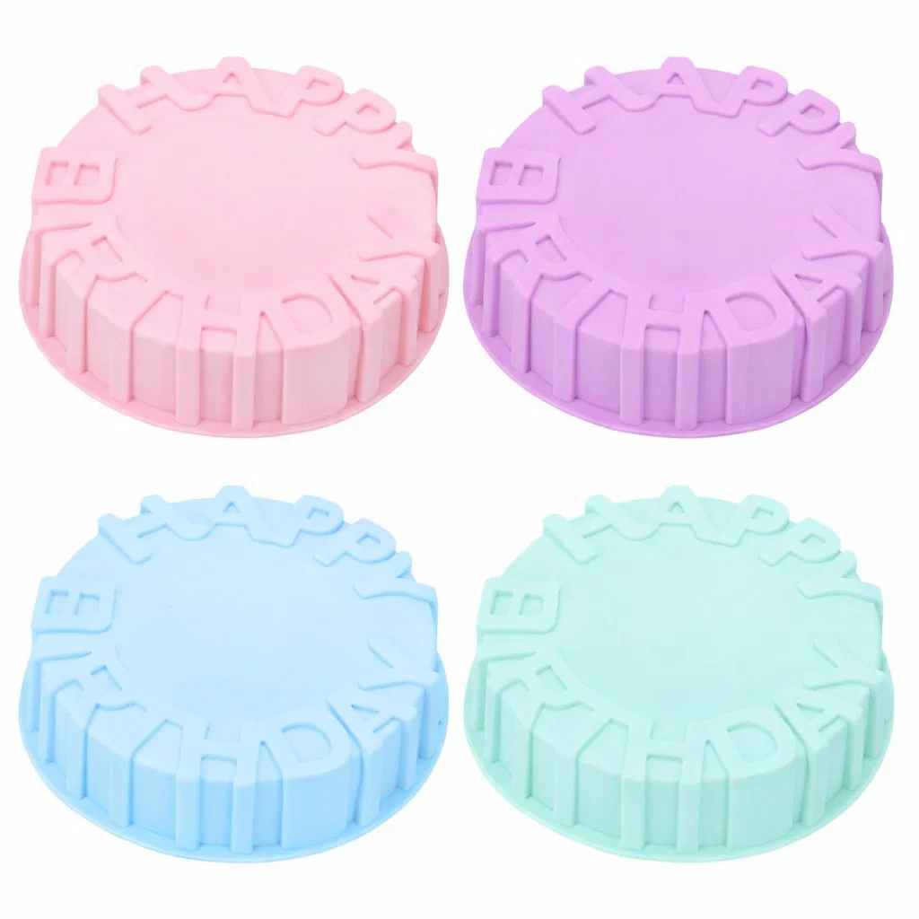 قالب كيك سليكون مدور(عبوة144)