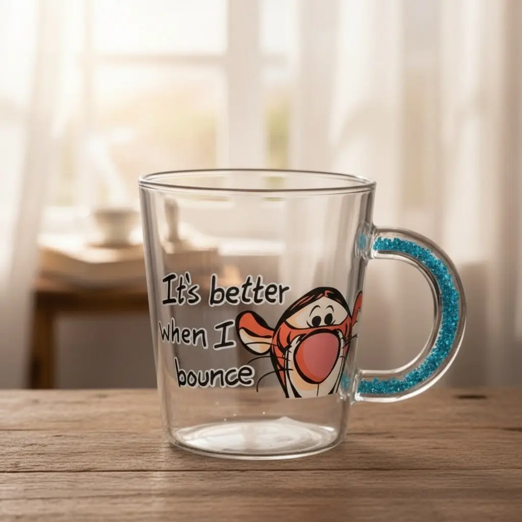 مج زجاج ديزني يد جليتر*60