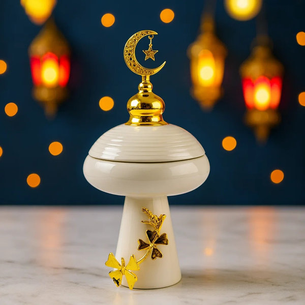 مبخرة ديكور ورد ك [ عبوة 24 ]