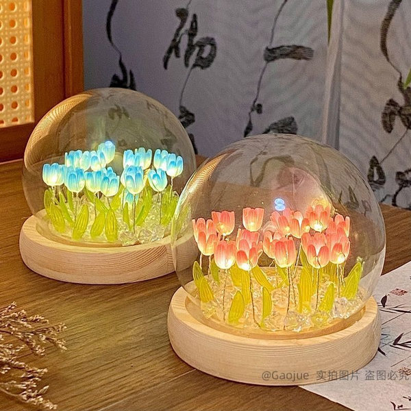 بلورة ورد مضيئ [ عبوة 100 ]