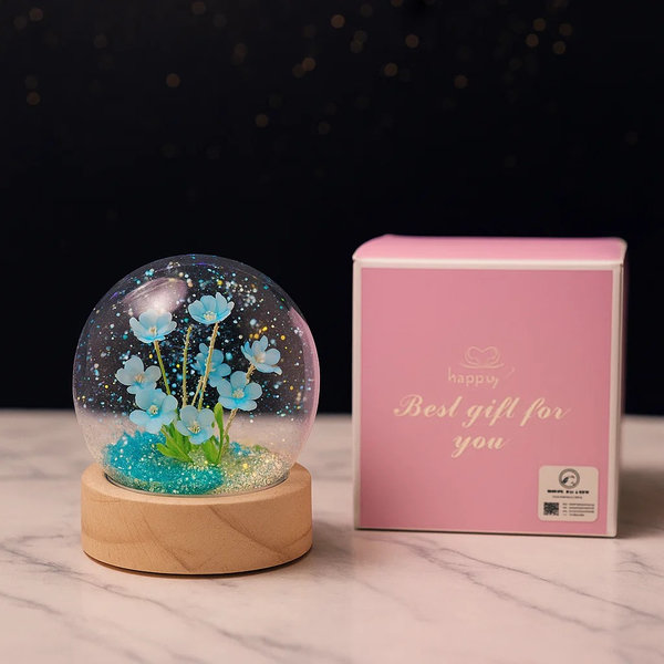 بلورة ورد مضيئ [ عبوة 100 ]