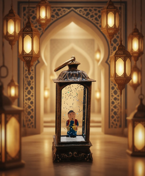 فانوس زيت فنانيس وسط [ عبوة 72 ]