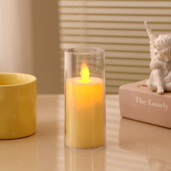 شمع مضئ 7.5*15 سم [ عبوة 120 ]