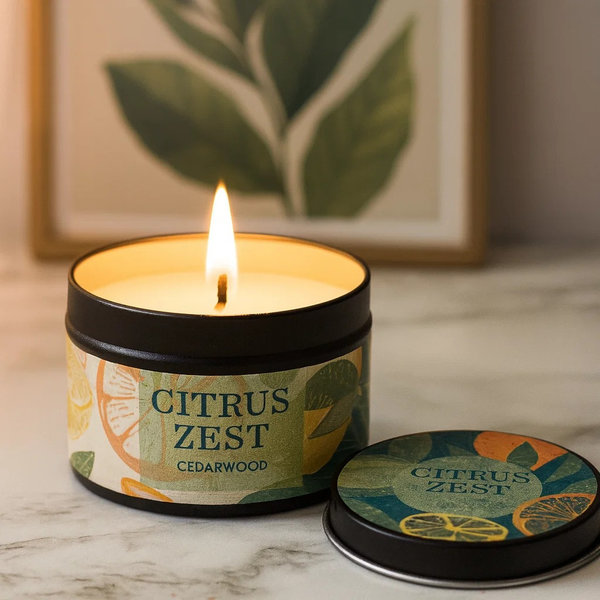 شمع فلور برطمان [ عبوة 144 ]