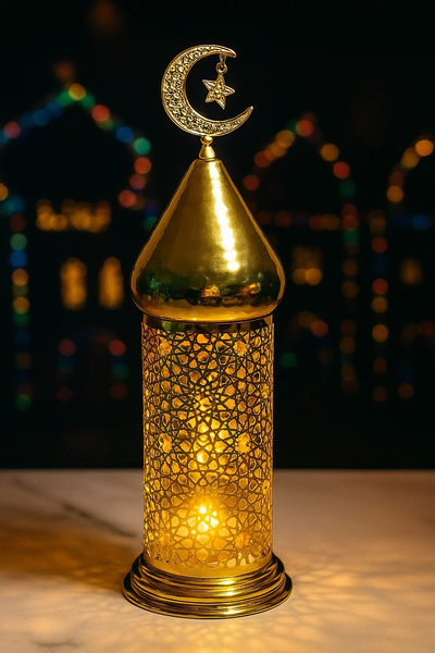 ديكور فانوس رمضان كبير [ عبوة 24 ]