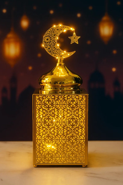 ديكور فانوس رمضان كبير [ عبوة 24 ]