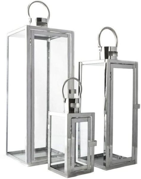 طقم فانوس كبير معدن 3 ق [ عبوة 4 ]