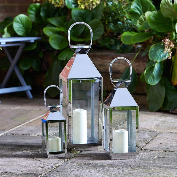 طقم فانوس كبير معدن 3 ق [ عبوة 4 ]