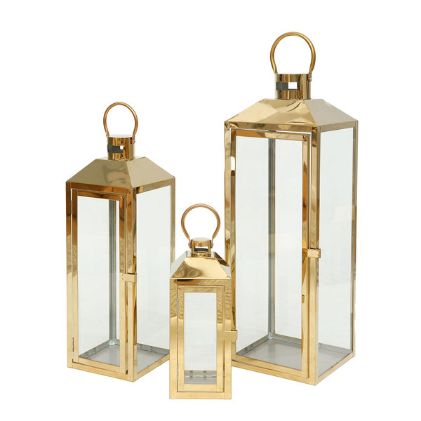 طقم فانوس كبير معدن 3 ق [ عبوة 4 ]