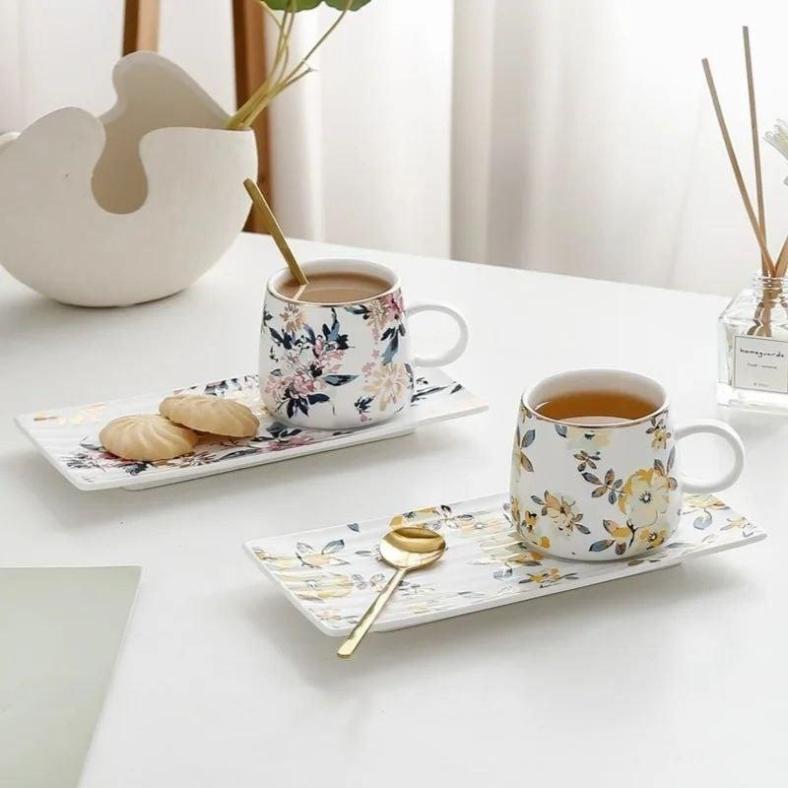 مج خزف بالكوستر ورد*36