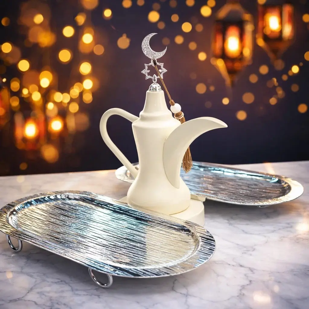 حامل شاي و قهوة صنيه [ عبوة 24 ]