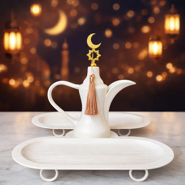 حامل شاي و قهوة صنيه [ عبوة 24 ]