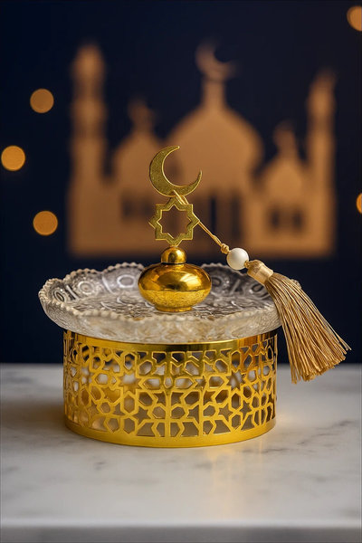 تمرية زجاج ذهبي [ عبوة 24 ]