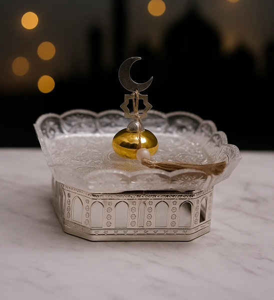 تمرية زجاج فضي [ عبوة 24 ]