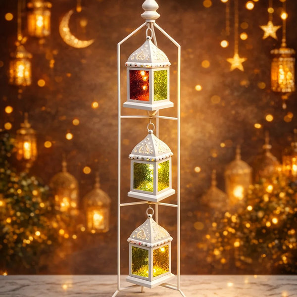 استاند فانوس 3 ق [ عبوة 6 ]