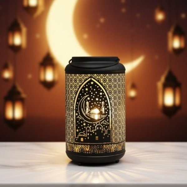 ديكور اسلامي ابيض كبير [ عبوة 48 ]