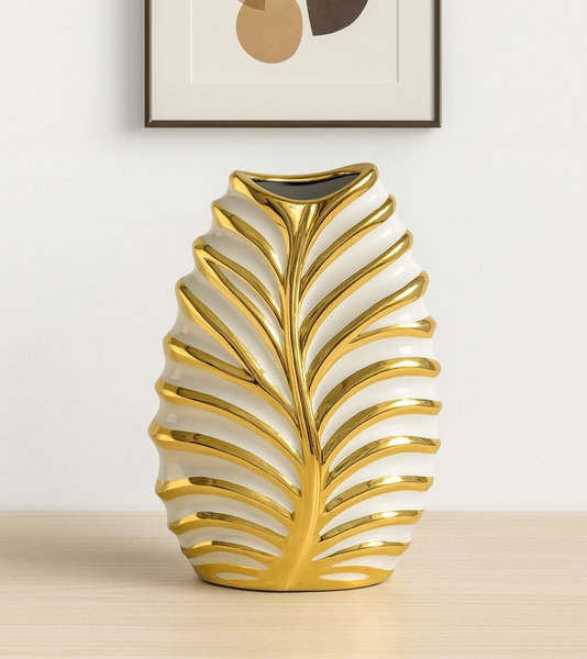 فازة ورقة شجر ك [ عبوة 24 ]