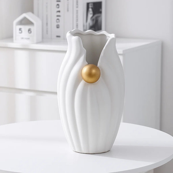 فازة كورة ذهبى معوج [ عبوة 18]