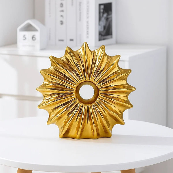 فازة شمس دهبى وسط [ عبوة 48 ]