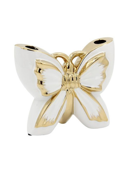 فاوة فراشة منقوش وسط [ عبوة 48 ]