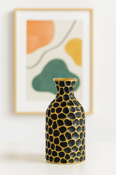 فازة دواير اسود فى جولد [ عبوة 30 ]