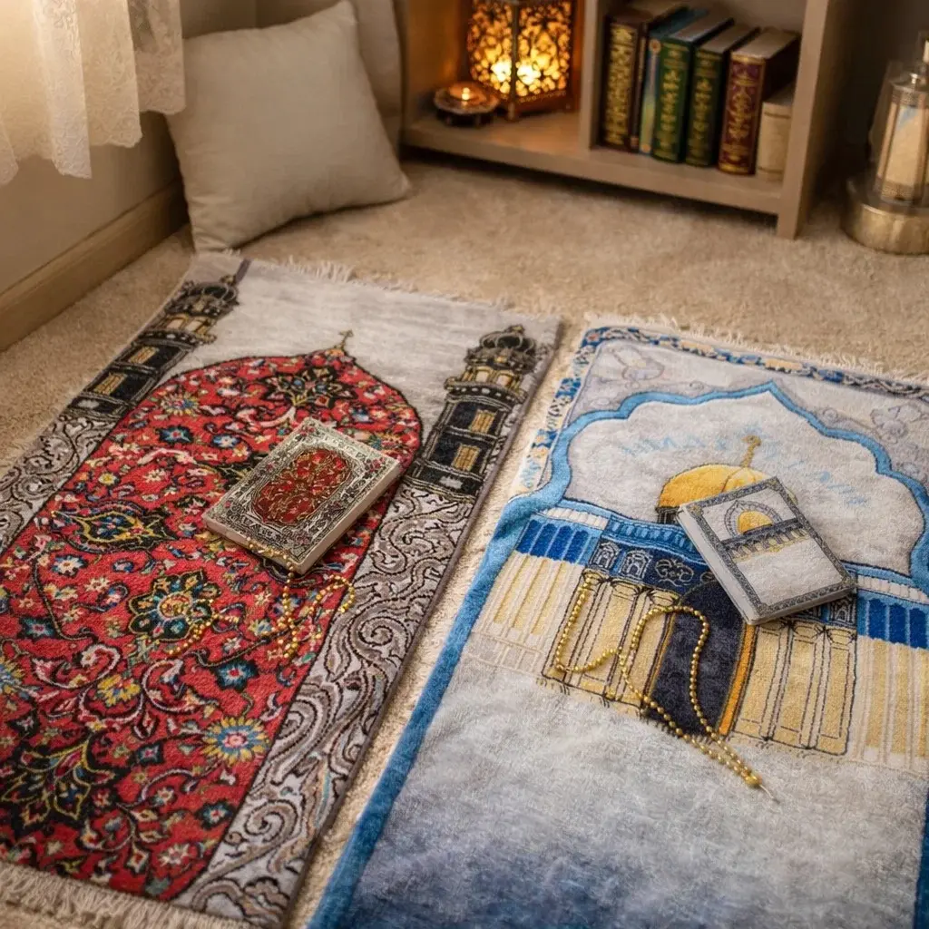 مصلية مطبوعة فيونكة وبالمصحف