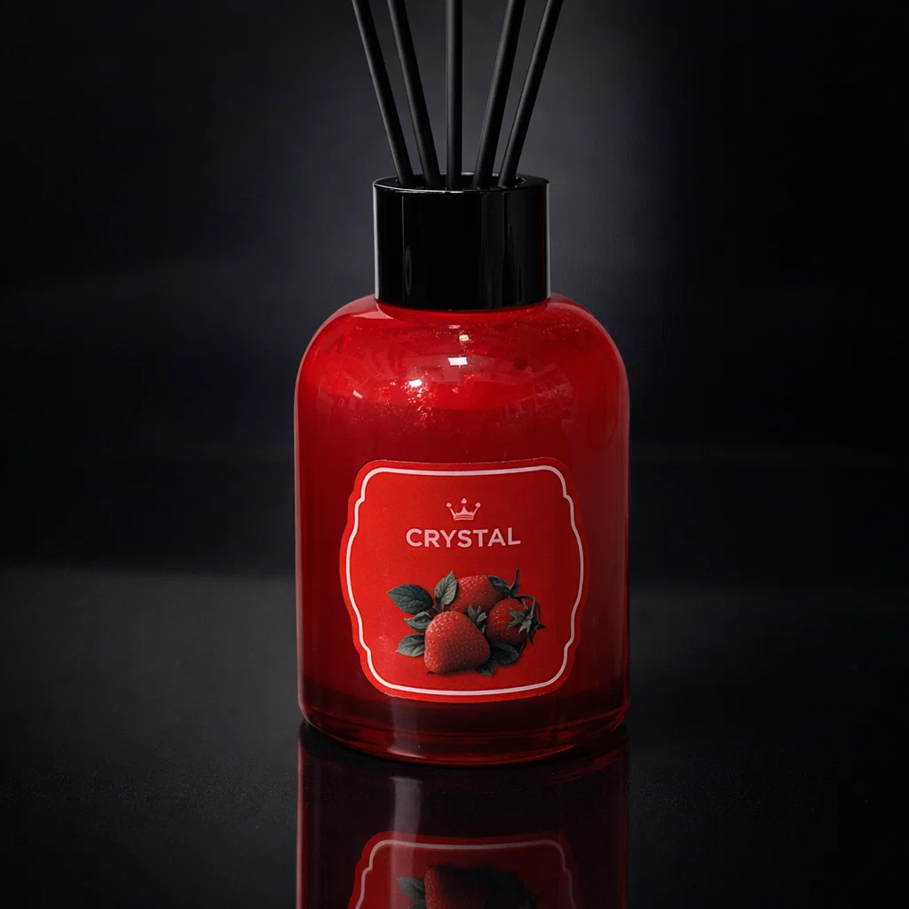 عيدان كريستال-فراوله[عبوه 50]