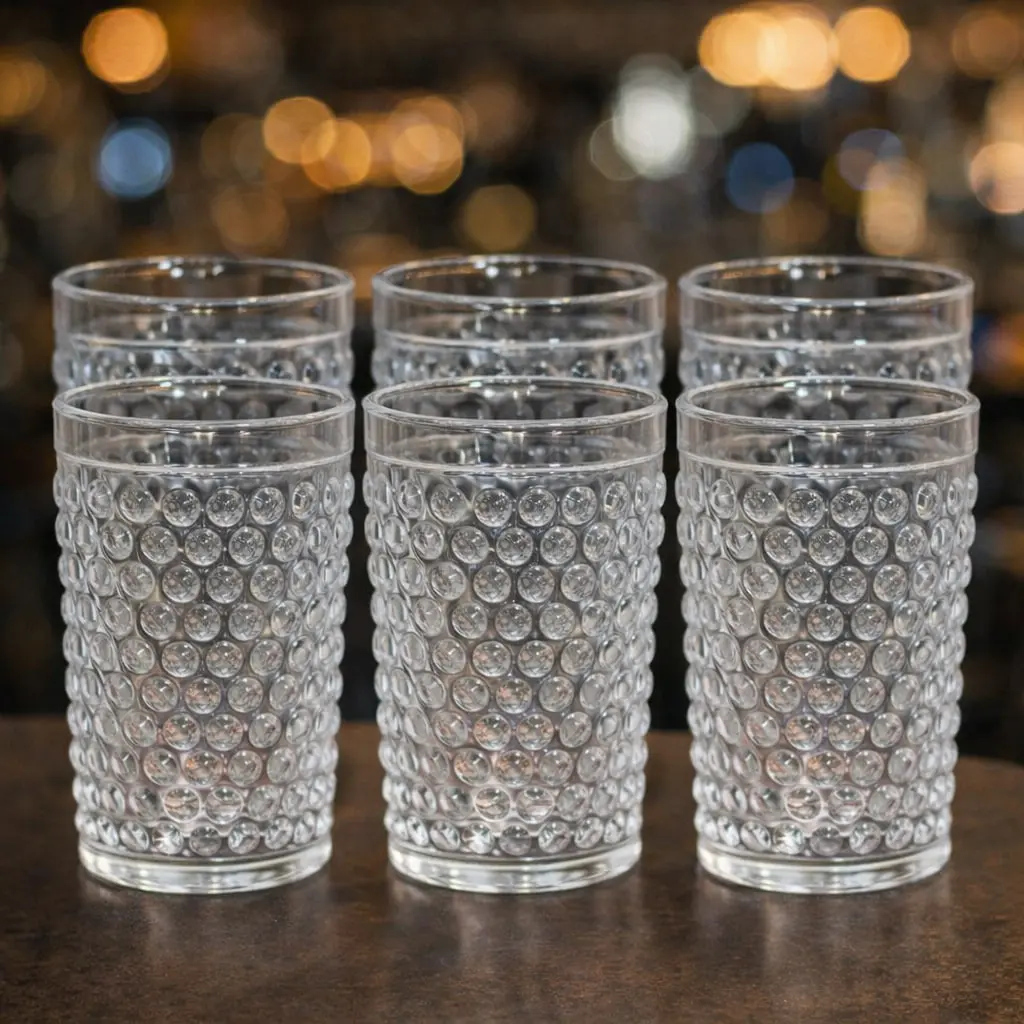 طقم 6 اكواب كرستال لؤلؤة[عبوه 8]