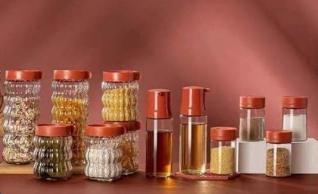 طقم برطمنات زجاج 12 قطعه*6