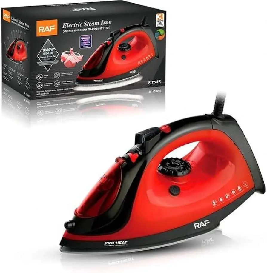 مكواه بخار ملابس ( عبوه 10 ) 1800 وات  