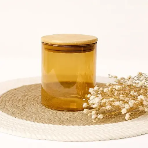 [QQ-624] برطمان زجاج فاميه مدور 8*10 (640 مللي)*90