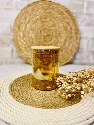 [QQ-625] برطمان زجاج فاميه مدور 8*12 (750 مللي)*90