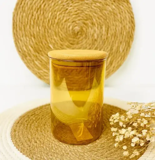 [QQ-626] برطمان زجاج فاميه مدور 8*15 (950 مللي )*90