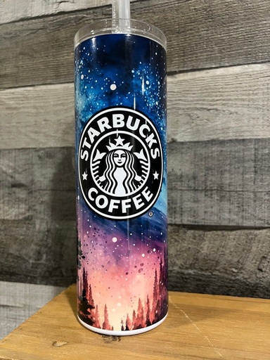 [F-538 C] مج حراري 500 مللي ستار ازرق - ستار ورد موف * 50