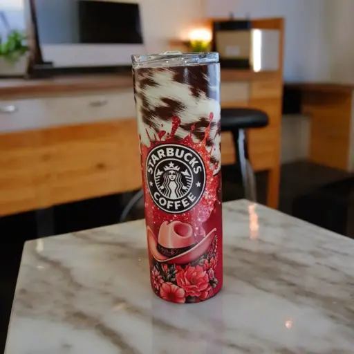 [F-538 D] مج حراري 500 مللي ستاركاوبوي-ستار ورد بيج * 50