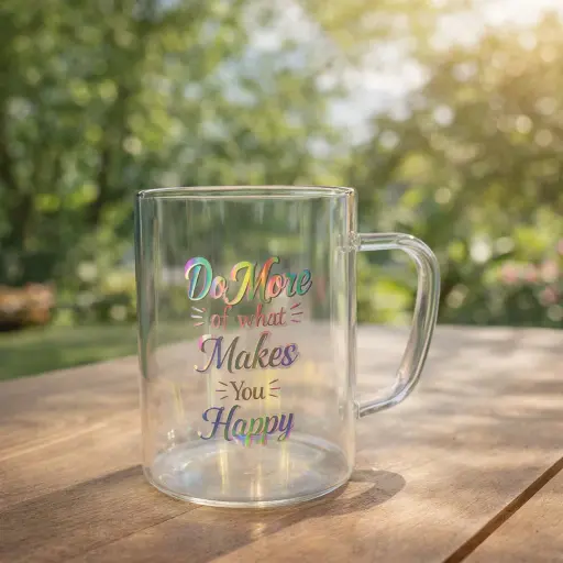 [GG-881] مج زجاج لامع [عبوه 120]