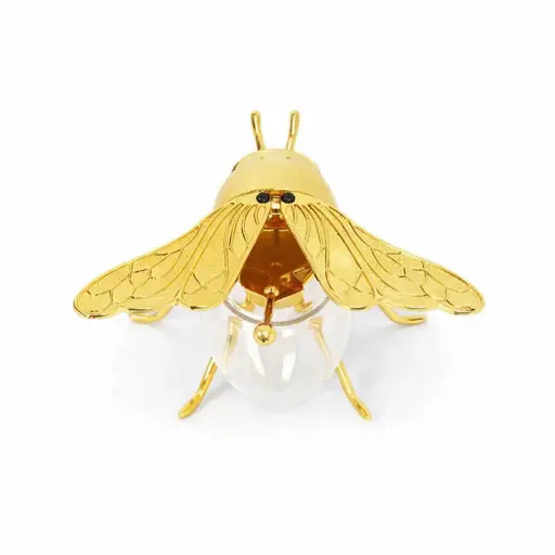 [GG-1273] نحوله عسل جناحين واحد ذهبي وسط [ عبوه 48]