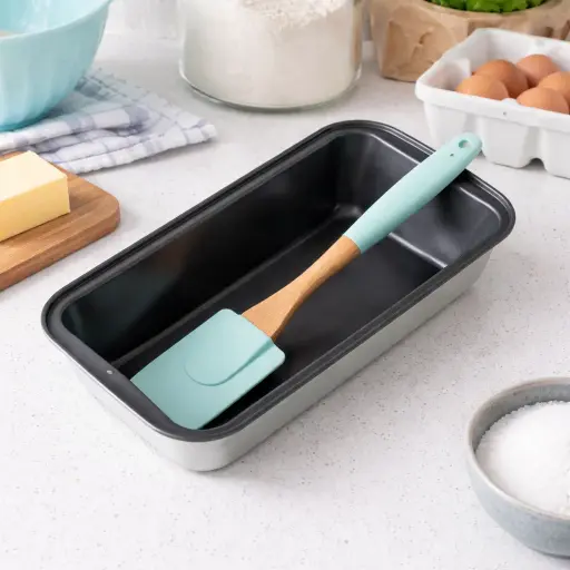 [N-127-B] اسباتولا سيليكون  يد خشب سيليكون * 288