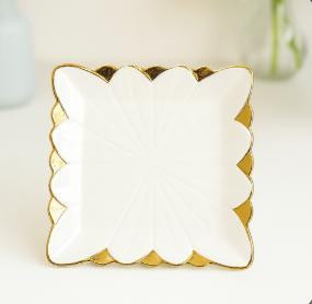 [TT-808] طبق بورسلين 10 بوصه (25 سم) [ عبوة 36 ]