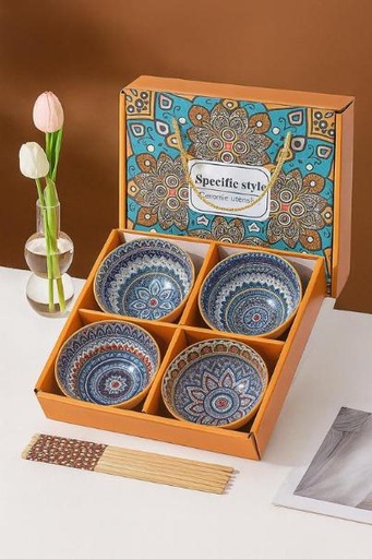 [TT-561] طقم بولة 4 ق رسومات [عبوة 24 ]