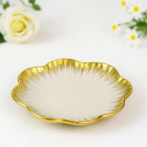 [TT-795] طبق بورسلين 9 بوصه (22.5 سم) [ عبوة 40 ]