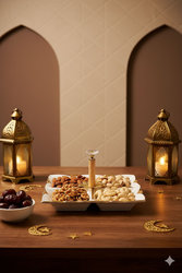 [TT-928] شيالة حلويات بورسلين (20 سم) [ عبوة 36 ]