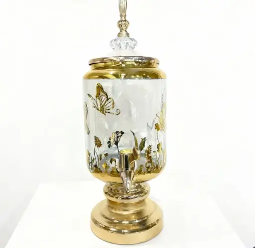 [GG-1812] دسبينسر عصير مذهب طويل [ عبوة 12 ]