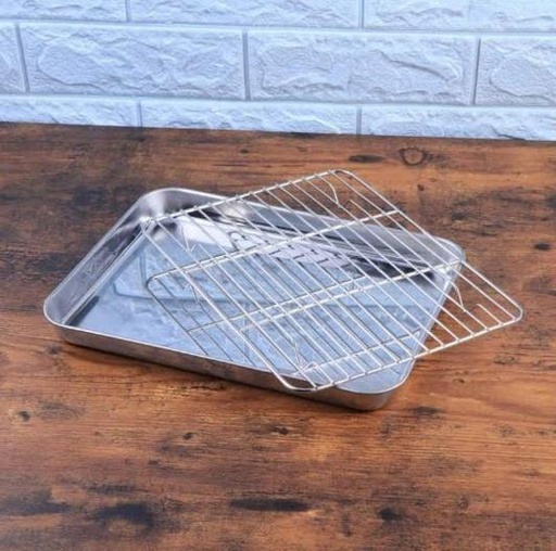 [WA-3] شوايه استانلس ايكيا 30 سم [ عبوة 100 ]