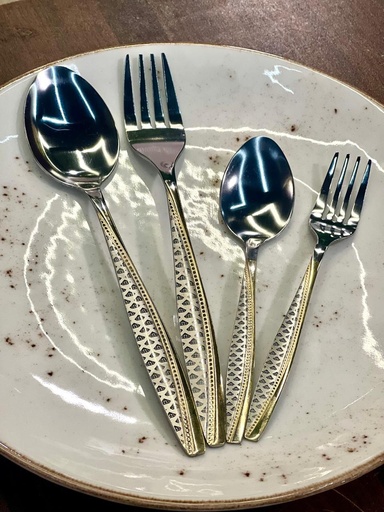 [SS-108] معلقة+شوكة استانلس اسلامي * 100