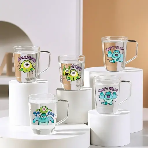 [GG-1862] كوب زجاج [ عبوة 100 ]