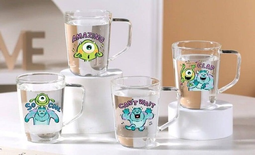 [GG-1862] كوب زجاج [ عبوة 100 ]