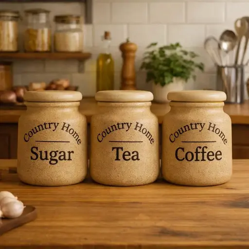 [TT-1346] طقم توابل بورسلين 3 برطمان كبير ( عبوة 12)