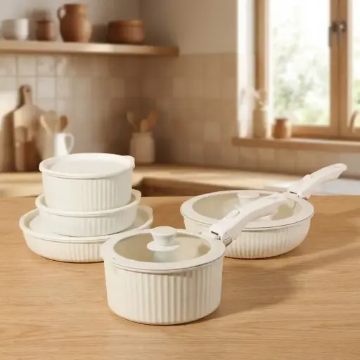 [FF-549] طقم حلل جرانيت (عبوة 8)